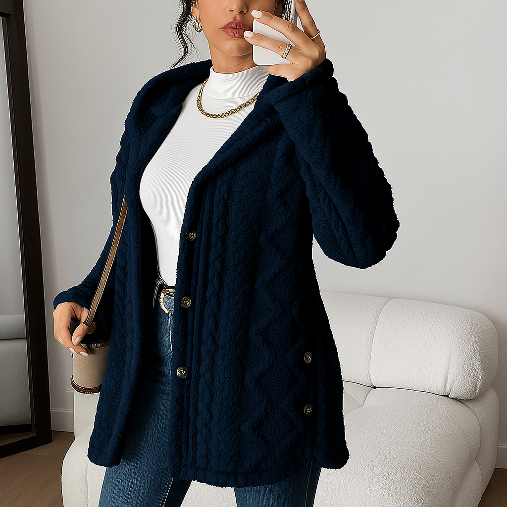 Casaco Cardigã Feminino Lubna