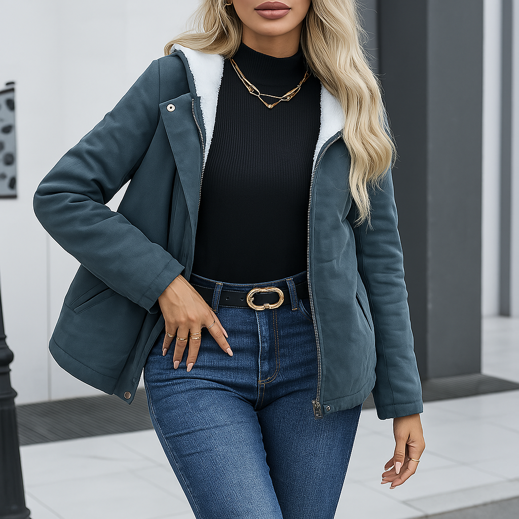 Casaco Elegante Feminino Clarentia