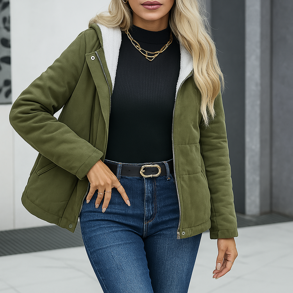 Casaco Elegante Feminino Clarentia