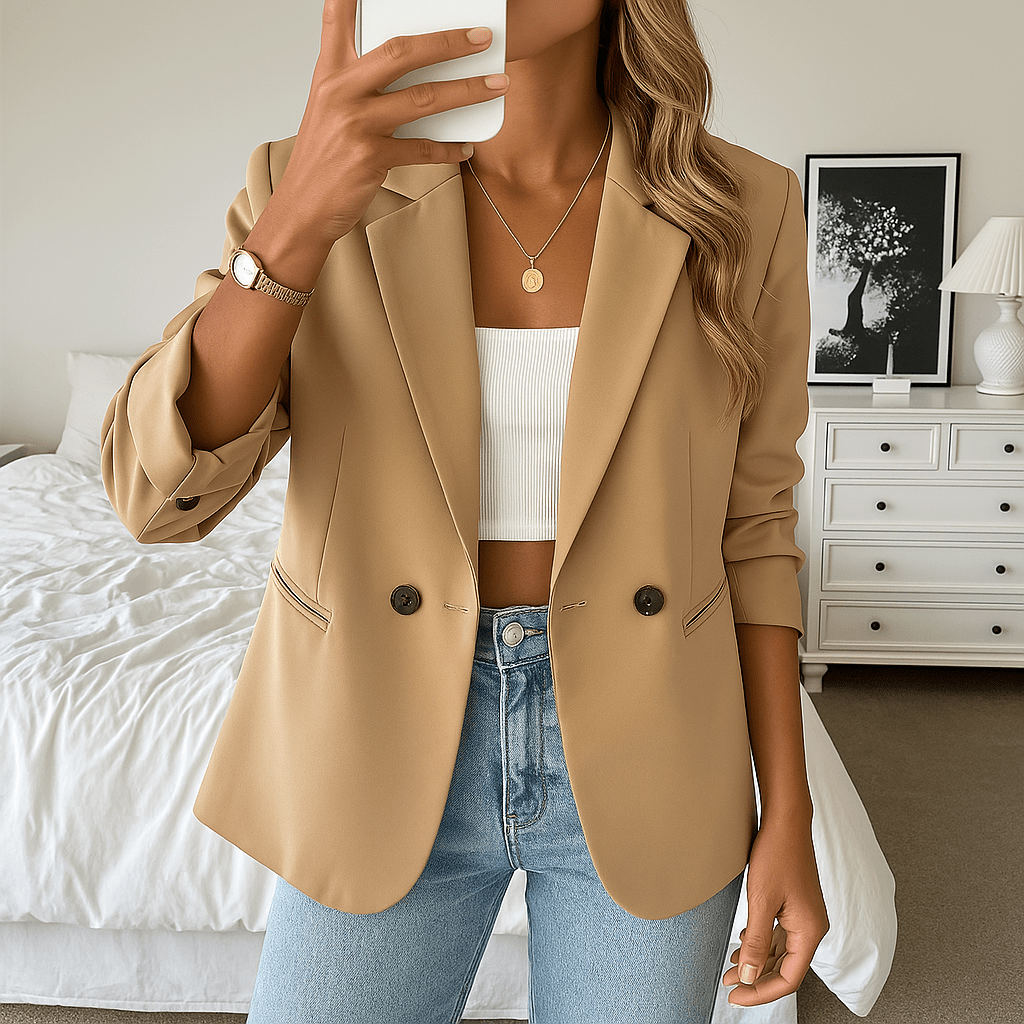 Blazer Feminino Alfaiataria Fabi