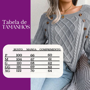 Suéter Feminino Tricot