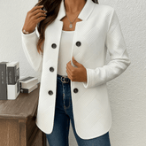 Blazer Feminino Branco Kaili