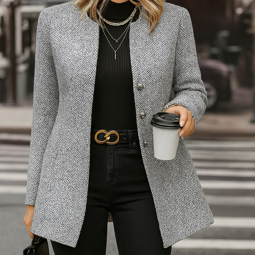 Casaco Casual Feminino Huda