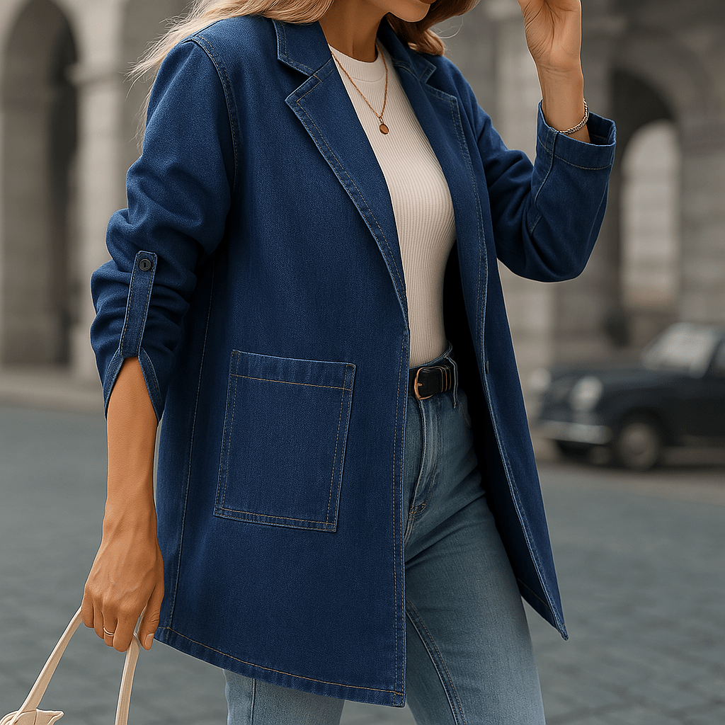 Jaqueta Jeans Feminina Amanda